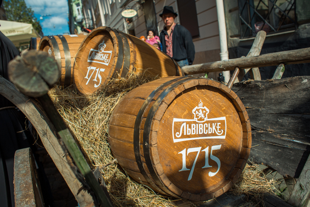 Как это было: Львов празднует 300-летие Львовской пивоварни