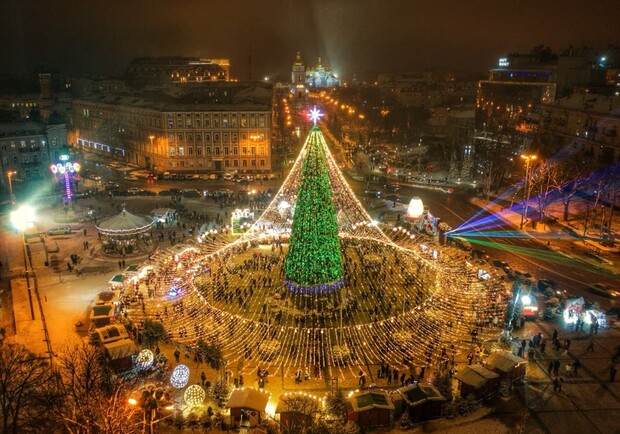 Новогодние локации Киева