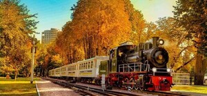 Мелким на радость: в Киеве детская железная дорога продлевает роботу