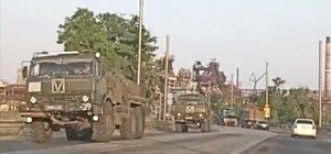 РФ перекидывает большое количество живой силы и БК через Мариуполь в направление Бердянска