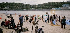 В Киеве снимают новый фильм: в главной роли – Леся Никитюк