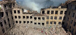 В Белгороде-Днестровском из-за обстрела лицея выброшено 40 тонн CO₂