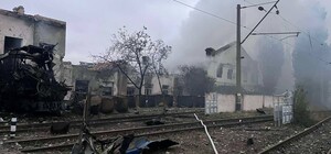 Массированный обстрел Одессы: поврежден депо Укрзализныци, пострадал машинист