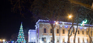 Одесса за день до Нового года: волшебное видео